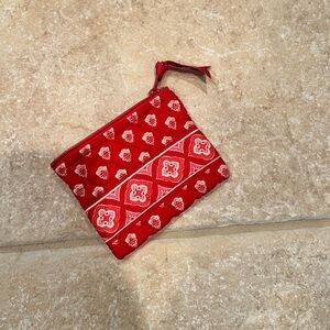Vera Bradley Coin Purse Nantucket Red Retired Color